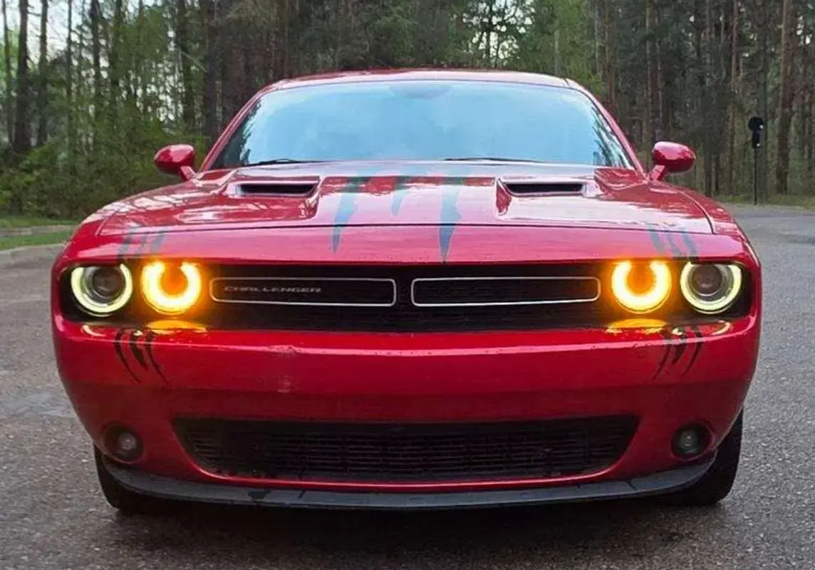 Usado Dodge Challenger 374 CV (275 kW) 2017 Rojo Coupe