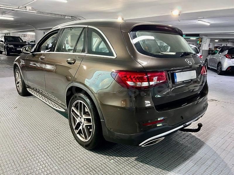 Usado Mercedes GLC250 AMG line 211 CV (155 kW) 2016 Marrón SUV