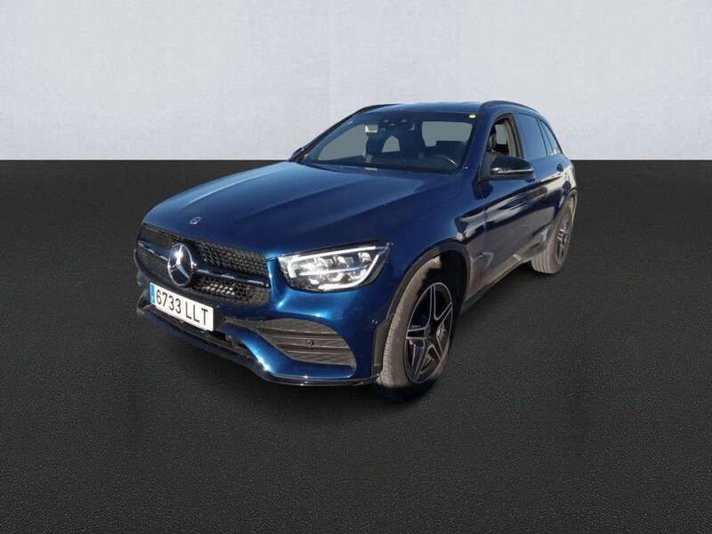 Azul Usado 2020 Mercedes GLC200 SUV | 38.800 € (Precio justo) - Imagen 1/4