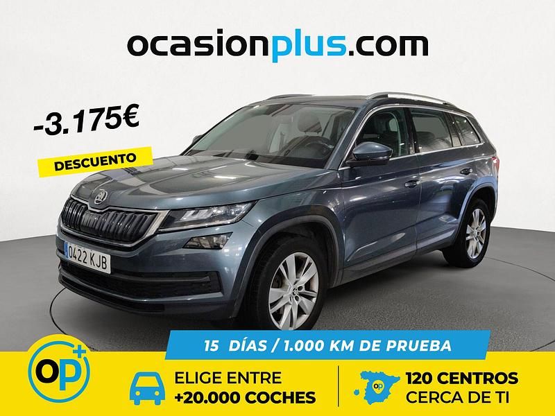 Usado Skoda Kodiaq Style 150 CV (110 kW) 2018 Gris / plata SUV