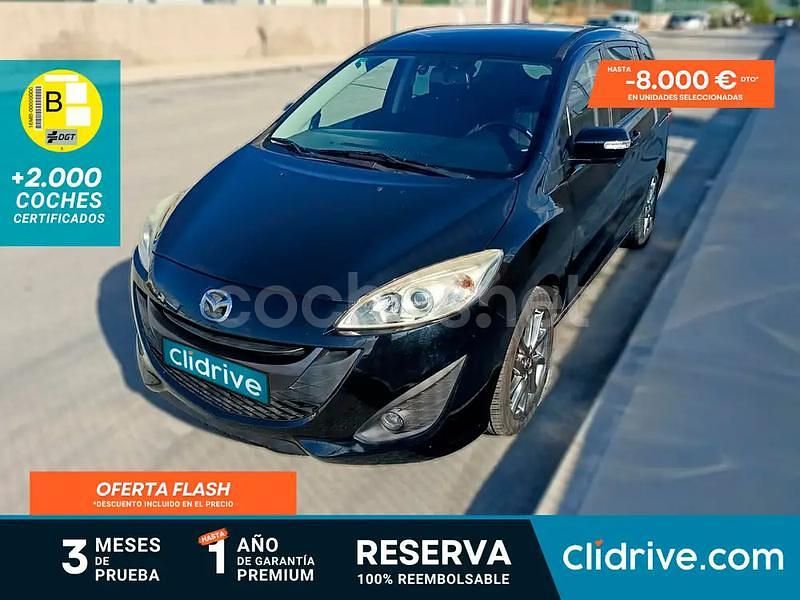 Negro Usado 2013 Mazda 5 Monovolumen | 6390 € - Imagen 1/3