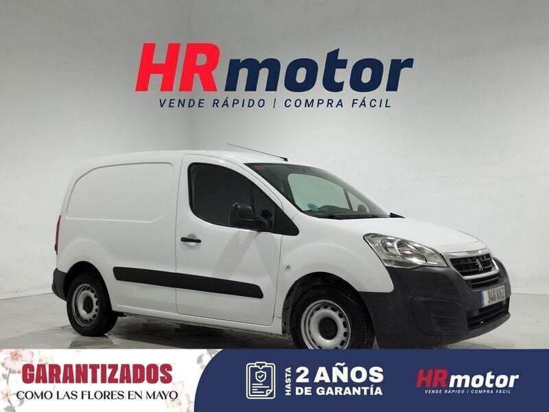 Blanco Usado 2018 Peugeot Partner Monovolumen | 8590 € (Precio justo) - Imagen 1/4