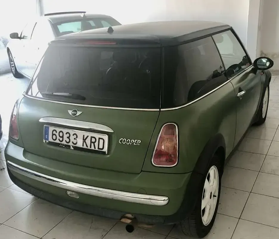 Usado Mini Cooper 116 CV (85 kW) 2003 Verde Utilitario