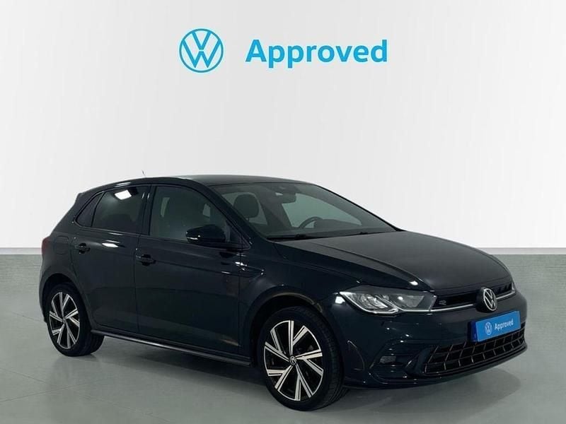 Negro Usado 2022 VW Polo R-line Berlina | 18.500 € (Caro) - Imagen 1/4