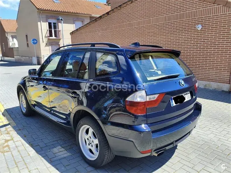 Usado BMW X3 150 CV (110 kW) 2007 Azul SUV