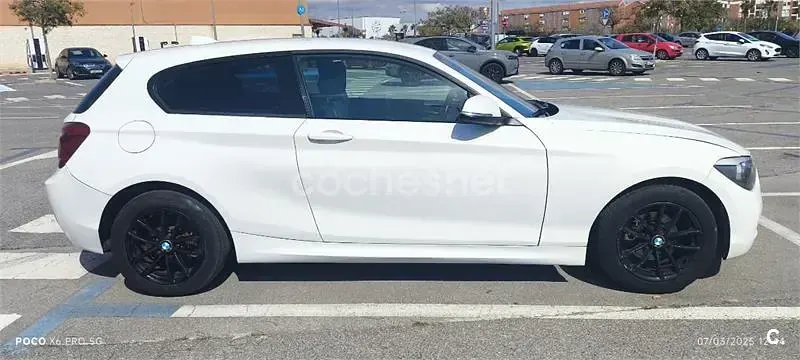 Usado BMW 116 116 CV (85 kW) 2014 Blanco Utilitario