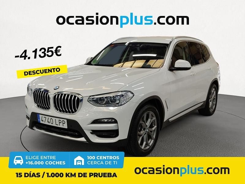 Blanco Usado 2021 BMW X3 SUV | 36.150 € (Precio justo) - Imagen 1/4