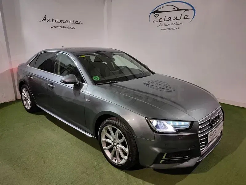 Usado Audi A4 Sport 150 CV (110 kW) 2016 Gris / plata Berlina