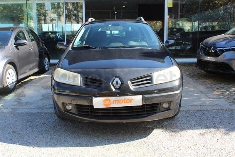 Usado Renault Mégane GrandTour Expression 110 CV (80 kW) 2007 Negro Familiar