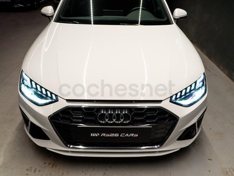 Usado Audi A4 S-Line 204 CV (150 kW) 2021 Blanco Familiar