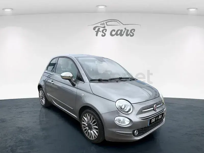 Usado Fiat 500 Lounge 69 CV (50 kW) 2018 Gris / plata Berlina