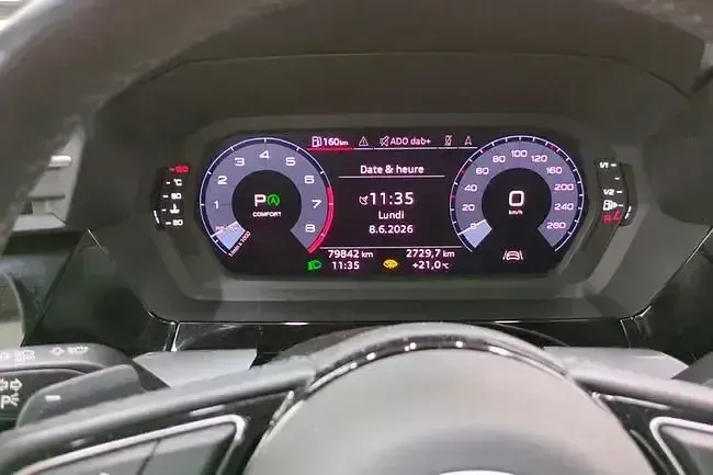 Usado Audi A3 Advanced Plus 110 CV (80 kW) 2022 Azul Berlina