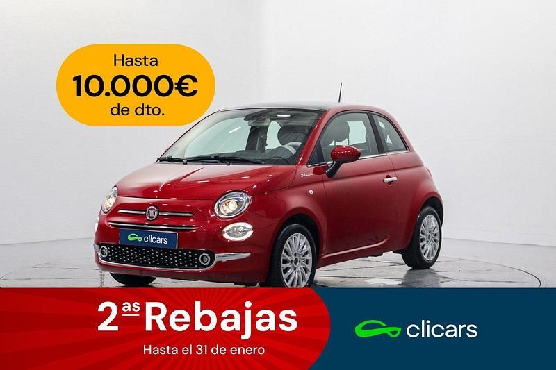 Rojo Usado 2023 Fiat 500 Dolcevita Berlina | 11.490 € (Precio justo) - Imagen 1/4