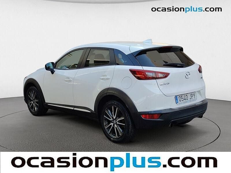 Käytetty Mazda CX-3 Luxury 105 HP (77 kW) 2016 Valkoinen Katumaasturi