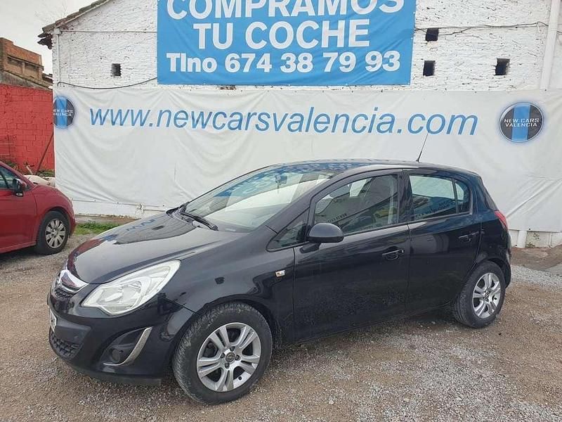 Usado Opel Corsa Expression 75 CV (55 kW) 2013 Negro Utilitario