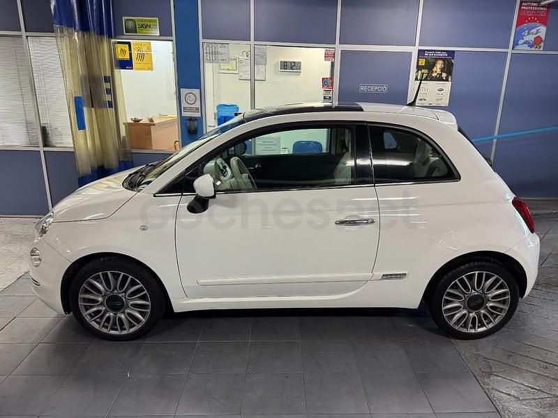 Usado Fiat 500 Lounge 69 CV (50 kW) 2017 Beige Berlina