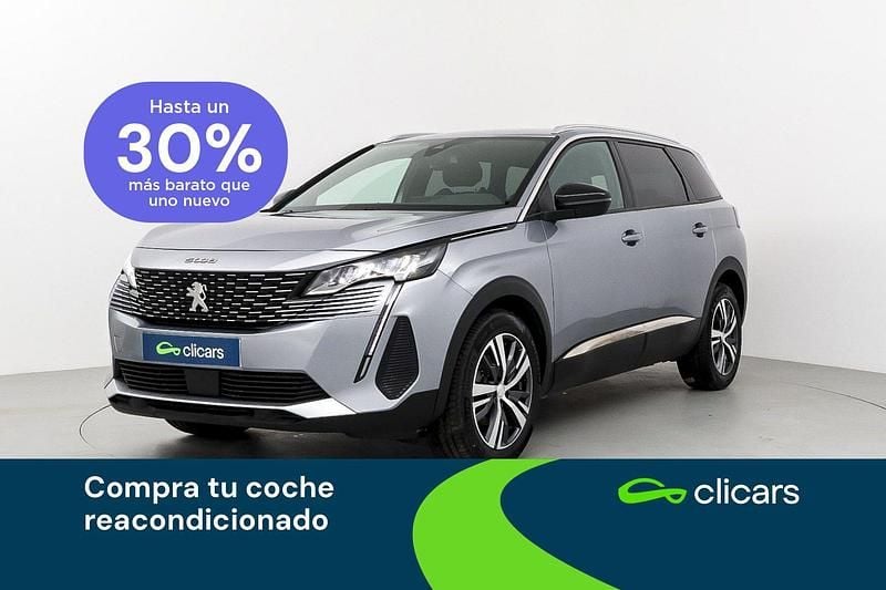 Gris Usado 2024 Peugeot 5008 Allure Monovolumen | 23.990 € (Precio justo) - Imagen 1/4