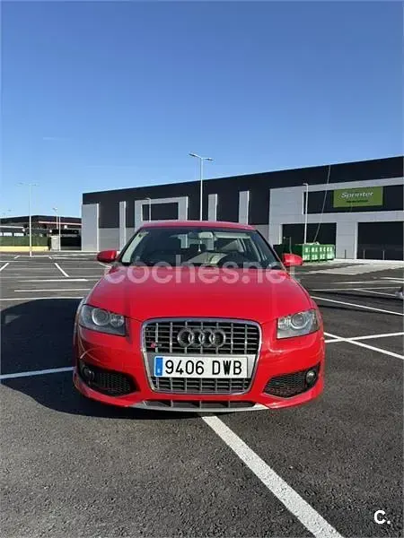 Usado Audi A3 Ambition 250 CV (183 kW) 2006 Rojo Utilitario