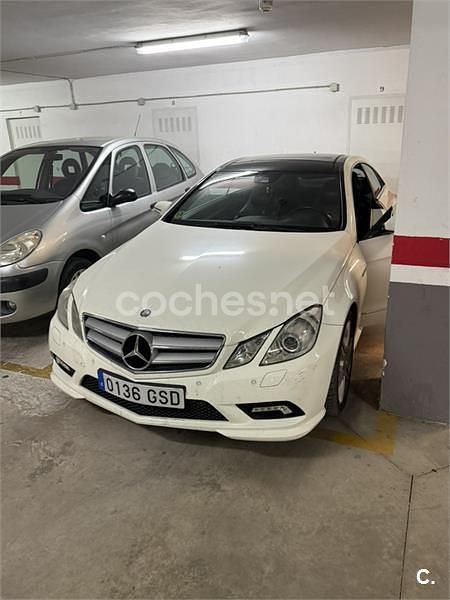 Usado Mercedes E350 231 CV (169 kW) 2009 Blanco Coupe