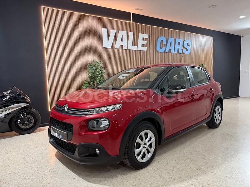 Granate Usado 2019 Citroën C3 Live Berlina | 9990 € (Precio justo) - Imagen 1/4