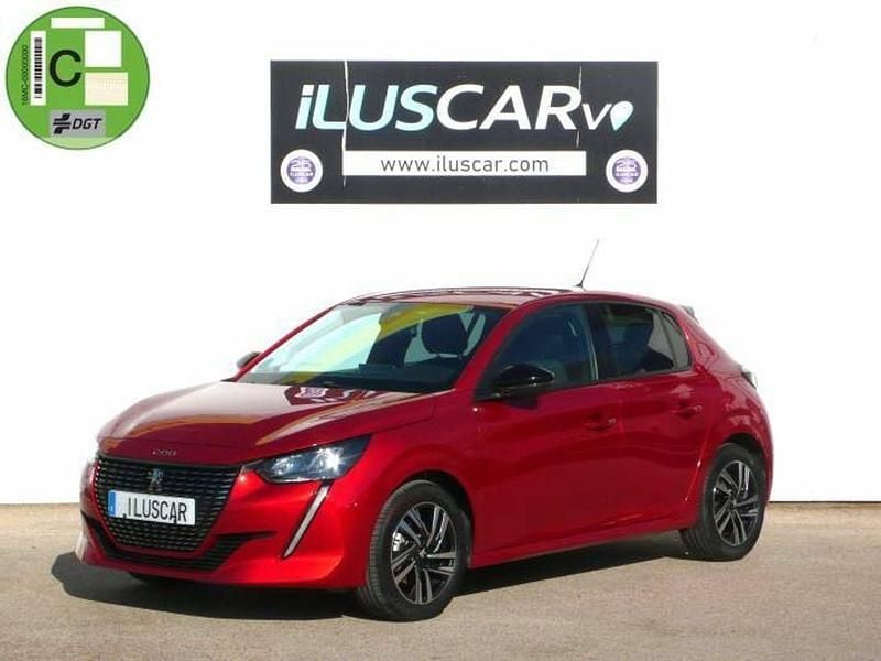 Rojo Usado 2022 Peugeot 208 Allure Utilitario | 13.600 € (Precio justo) - Imagen 1/4