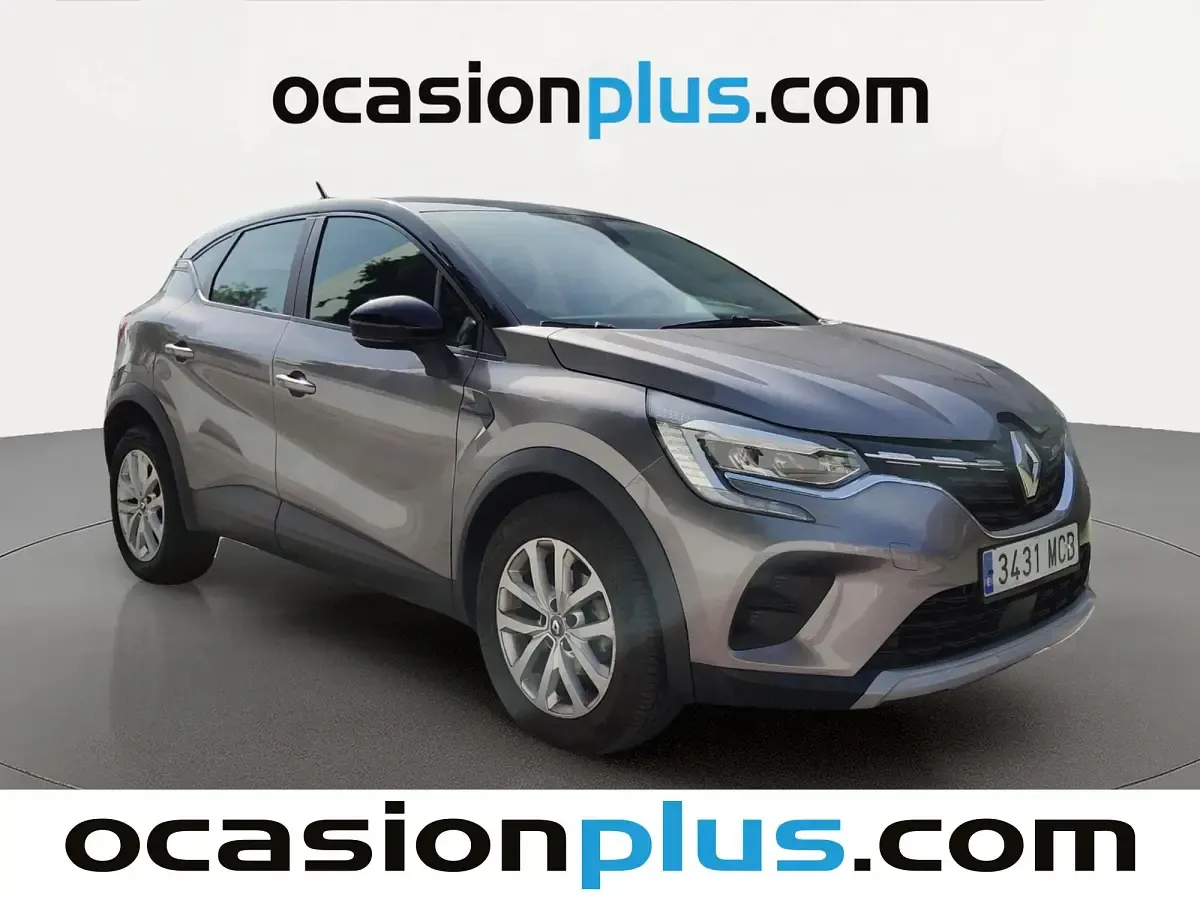 Usado Renault Captur Equilibre 90 CV (66 kW) 2022 Gris SUV