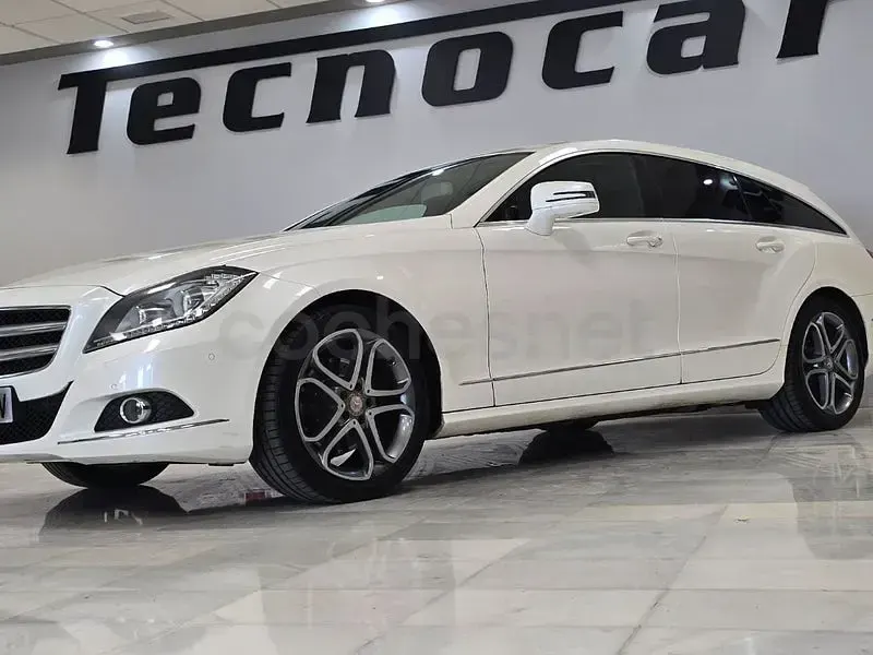 Usado Mercedes CLS250 204 CV (150 kW) 2013 Blanco Coupe