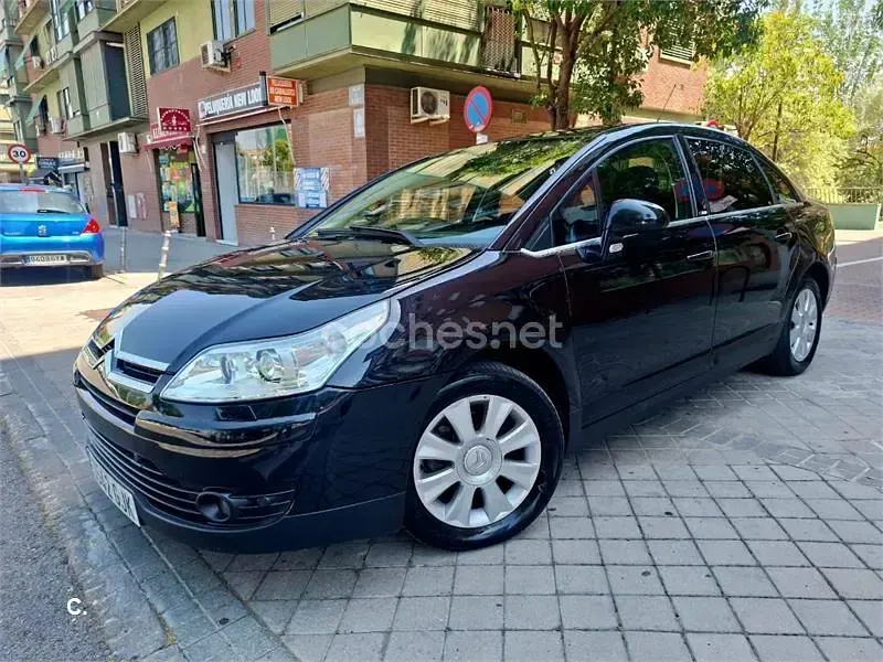 Usado Citroën C4 Exclusive 110 CV (80 kW) 2009 Negro Berlina