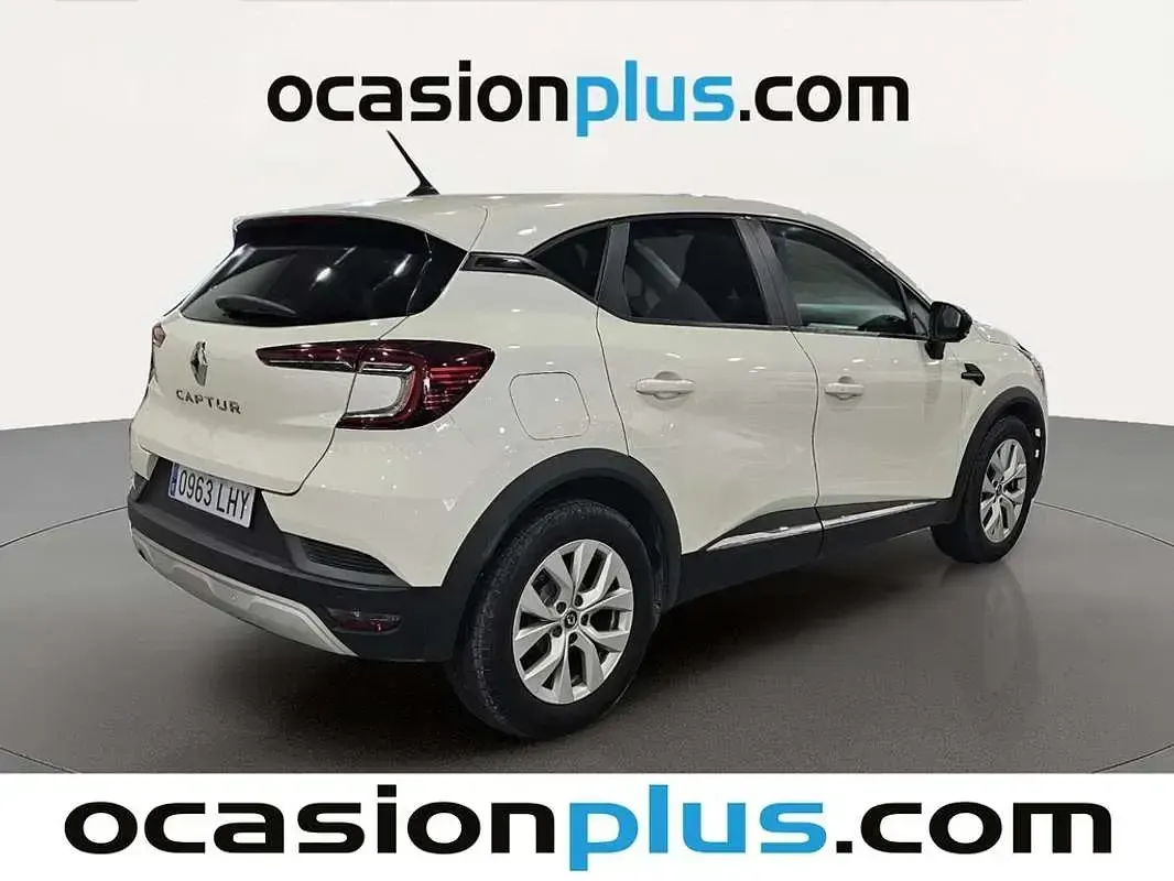Usado Renault Captur Intens 131 CV (96 kW) 2020 Blanco SUV