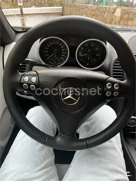 Usado Mercedes SLK200 163 CV (119 kW) 2006 Negro Descapotable