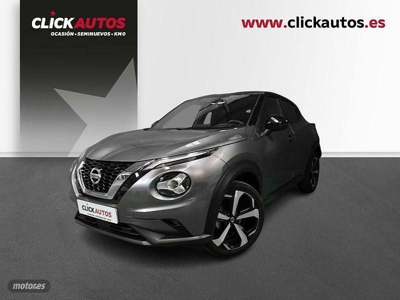 Gris Usado 2022 Nissan Juke Tekna SUV | 18.600 € (Precio justo) - Imagen 1/4
