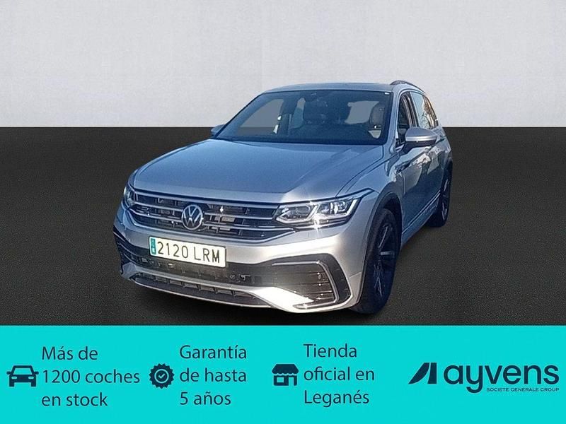 Gris plata Usado 2021 VW Tiguan R-line SUV | 31.500 € (Un poco caro) - Imagen 1/4
