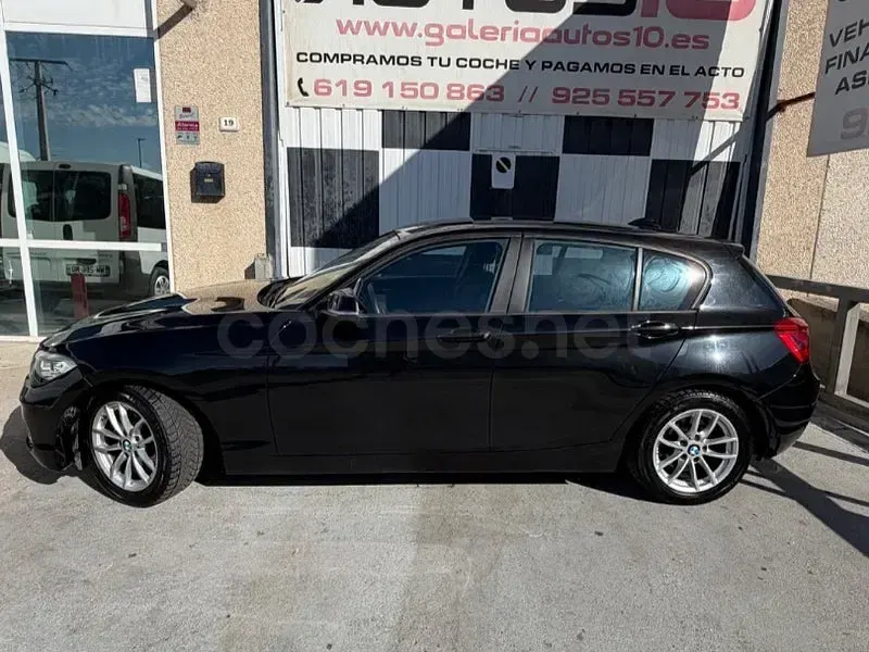 Usado BMW 116 Efficient Dynamics 116 CV (85 kW) 2016 Negro Utilitario