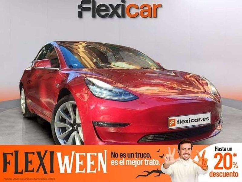 Burdeos Usado 2019 Tesla Model 3 Berlina | 20.990 € (Buen precio) - Imagen 1/4