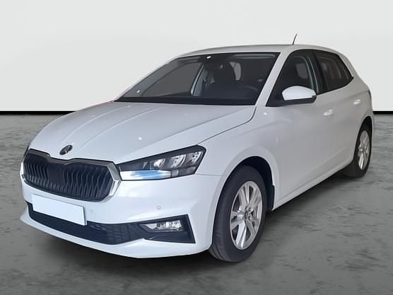 Usado Skoda Fabia Selection 115 CV (84 kW) 2025 Blanco luna metalizado Utilitario