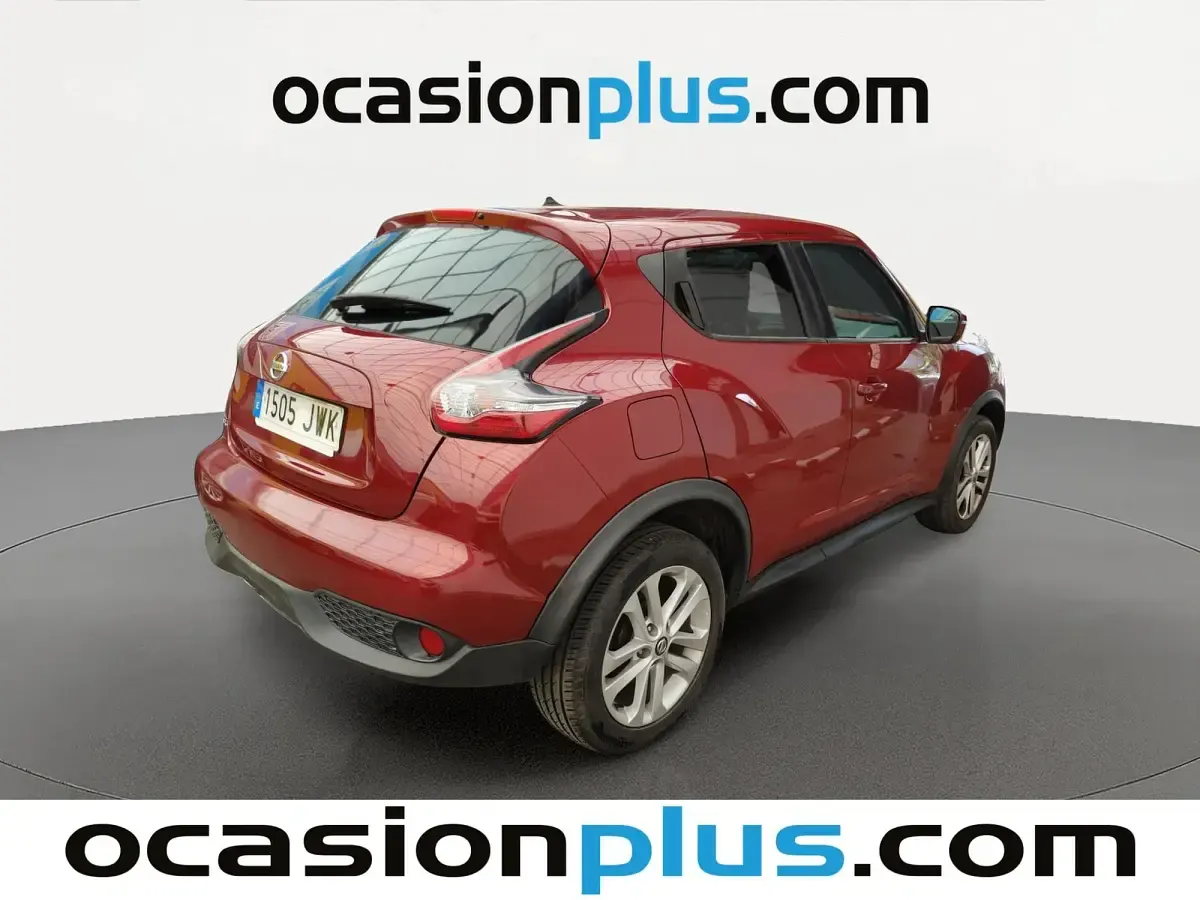 Usado Nissan Juke N-Connecta 110 CV (80 kW) 2017 Rojo SUV