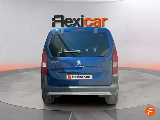 Usado Peugeot Rifter GT-line 130 CV (95 kW) 2018 Azul Monovolumen