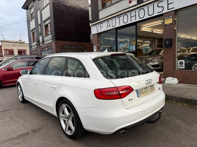 Usado Audi A4 245 CV (180 kW) 2012 Blanco Familiar