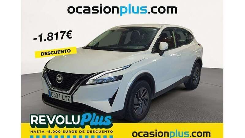 Blanco Usado 2022 Nissan Qashqai Acenta SUV | 18.173 € (Un poco caro) - Imagen 1/4