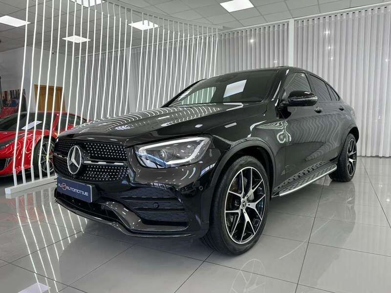 Negro Usado 2020 Mercedes GLC220 Coupe | 45.990 € (Un poco caro) - Imagen 1/4