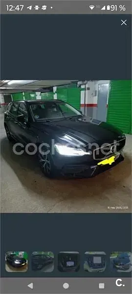Usado Volvo V60 Plus 163 CV (119 kW) 2022 Negro Familiar