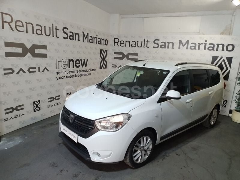Blanco Usado 2018 Dacia Lodgy Lauréate Monovolumen | 10.900 € (Buen precio) - Imagen 1/4