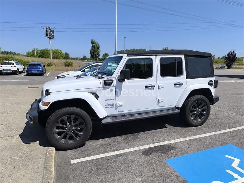 Blanco Usado 2021 Jeep Wrangler SUV | 48.000 € (Precio justo) - Imagen 1/4