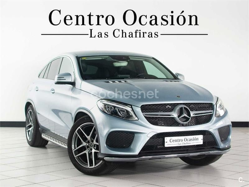 Usado Mercedes GLE350 258 CV (189 kW) 2017 Gris / plata Coupe