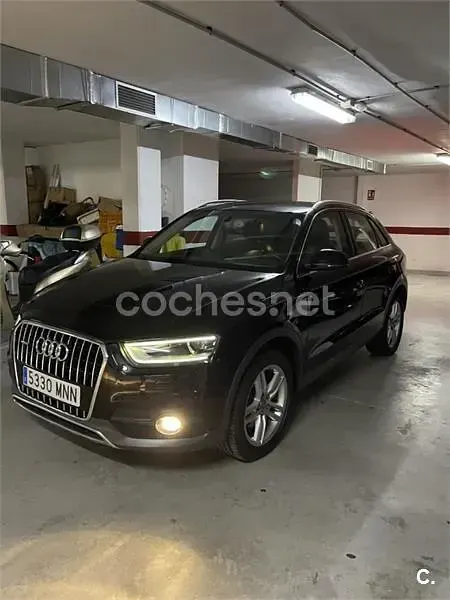 Usado Audi Q3 150 CV (110 kW) 2014 Negro SUV