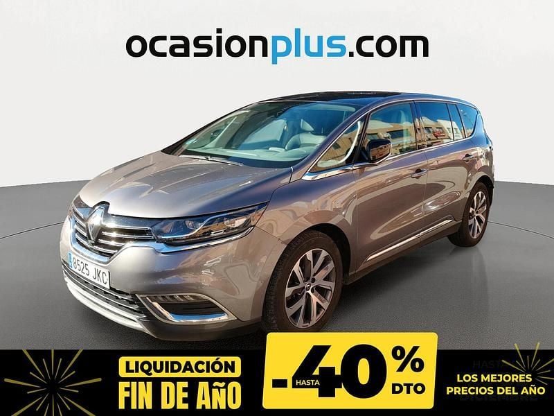 Gris Usado 2015 Renault Espace Zen Monovolumen | 14.713 € (Precio justo) - Imagen 1/4
