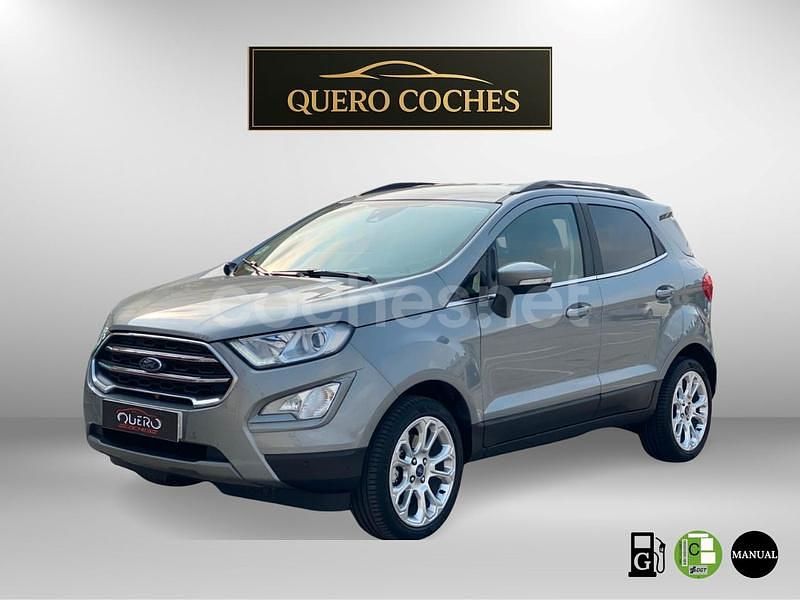 Gris / plata Usado 2021 Ford Ecosport Titanium SUV | 13.690 € (Buen precio) - Imagen 1/4