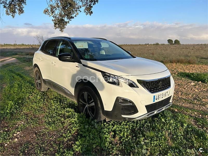 Usado Peugeot 3008 GT-line 130 CV (95 kW) 2019 Blanco SUV