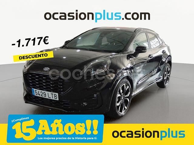 Negro Usado 2021 Ford Puma Gen-E ST-Line X SUV | 18.890 € (Precio justo) - Imagen 1/4