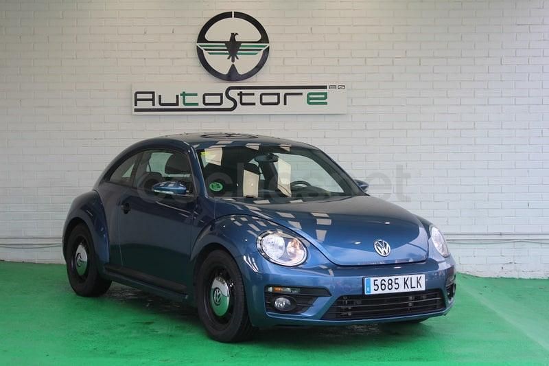 Usado VW Beetle 105 CV (77 kW) 2018 Azul Utilitario